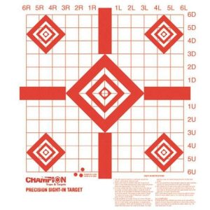Champion Redfield Style Precision Sight-In Target