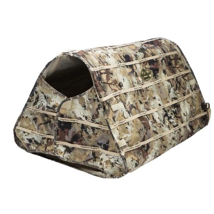 Rig'Em Right Field Bully Dog Blind Optifade Marsh