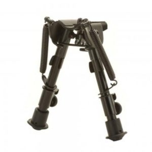 TacShield Sports Ridge Heavy Duty Bi-pod Adjustable 6"-9" Matte Black