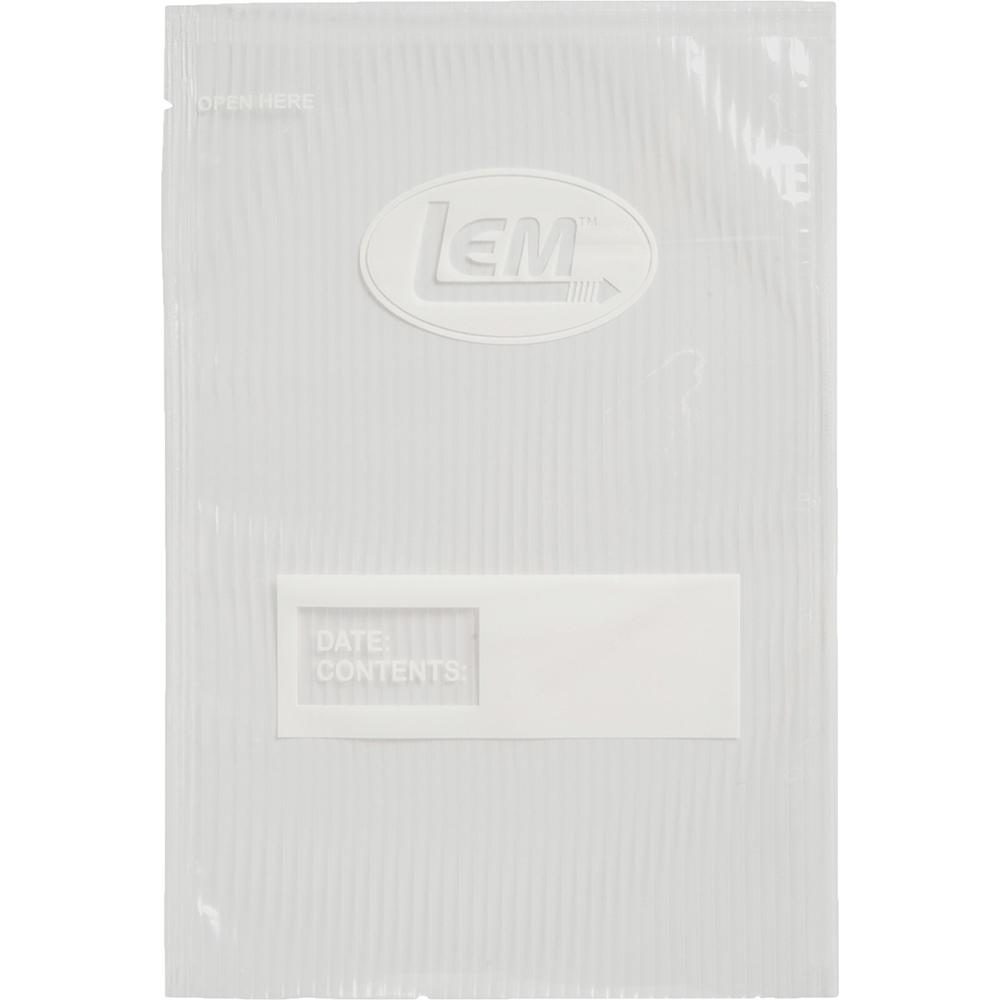LEM Products MaxVac Quart Vacuum Bags - 8"x12" 100/ct