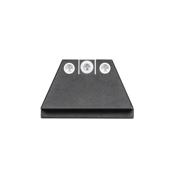 Night Fision Suppressor Height Night Sight Set White Front White Back for Glock