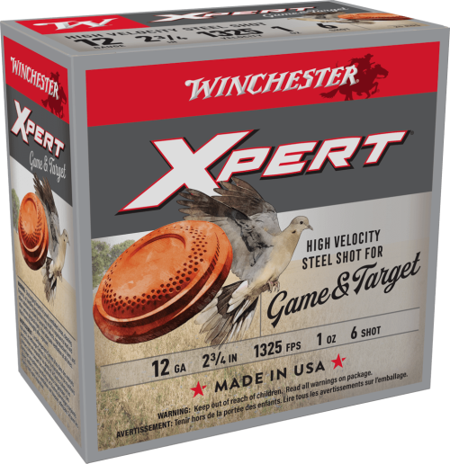 image-full-5115-a8d5c776268880d638f51c75fa50a23d WINCHESTER XPERT 12GA 2-3/4" 1OZ #6 STEEL SHOTSHELL 25RD/250RD