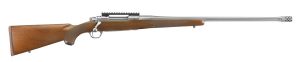 RUGER HAWKEYE HUNTER 7MM PRC 24" STS BBL, AMERICAN WALNUT 3RD