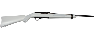 RUGER 10/22 CARBINE 22LR 18.5" BBL, WHITE SYNTHETIC 1-10RD