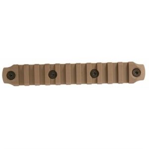 KEYMOD PICATINNY NYLON RAIL SECTION 5.5 INCH FDE
