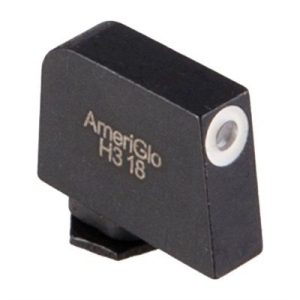 0.350''X0.125'' GREEN W/WHITE OUTLINE SIGHT FOR GLOCK~