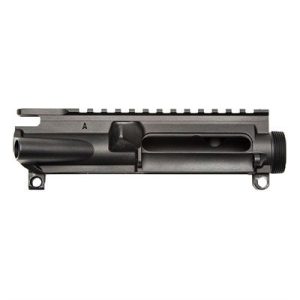5.56X45 NATO STRIPPED UPPER RECEIVER W/T-MARKS FOR AR-15 BLK