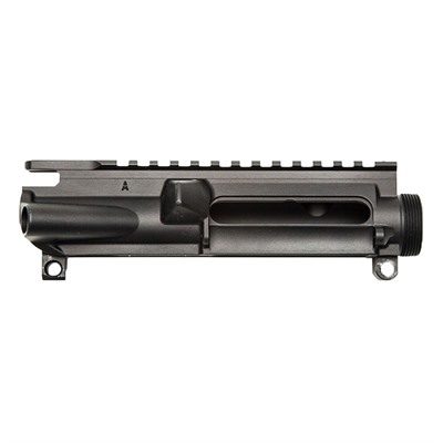 5.56X45 NATO STRIPPED UPPER RECEIVER W/T-MARKS FOR AR-15 BLK