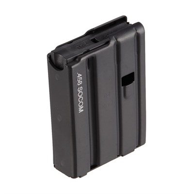 .458 SOCOM MAGAZINE 4-RD ALUMINUM BLACK