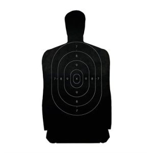 B27 POLICE SILHOUETTE PAPER TARGETS 100PK