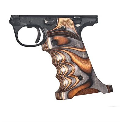 p_430103494_1.jpg LAMINATED GRIPS FOR RUGER MARK IV 22/45 BROWN & GRAY