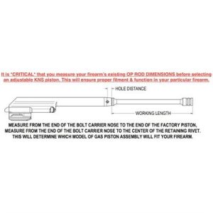 ADJUSTABLE GAS PISTON SYSTEM GALIL ACE RIFLESMALL BORE