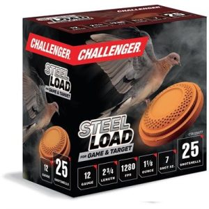 STEEL LOAD 12 GAUGE 2-3/4'' 1-1/8 OZ #7 STEEL SHOT 250/CASE