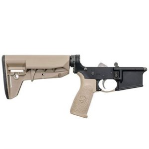 COMPLETE WIDEBODY LOWER RECEIVER WITH MOD-2-SOPMOD STOCK FDE