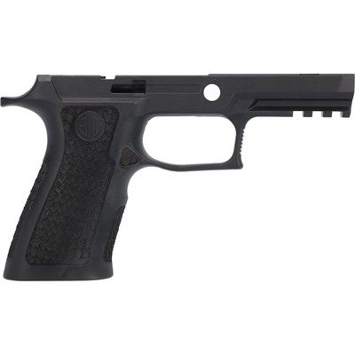 LXG GRIP MODULE LASER ENGRAVED  P320XCARRY 3.9'' 9/40/357 BLK