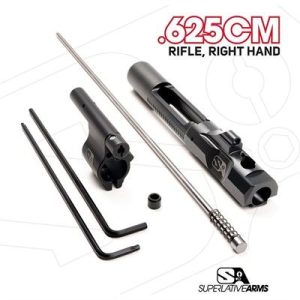 AR-15 ADJ PISTON SYSTEM W/CLAMPON .625'' GAS BLOCK RIFLE RH