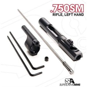 AR-15 ADJ PISTON SYSTEM W/SOLID .750'' GAS BLOCK RIFLE LH