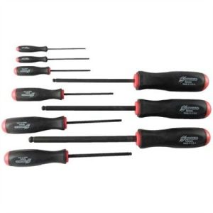 BONDHUS 9-PIECE METRIC HEX SCREWDRIVER SET - 1.5MM-10MM