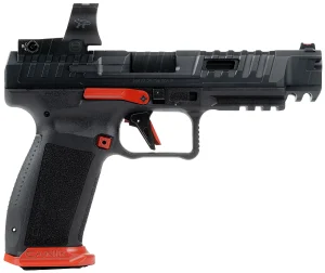 CANIK SFX RIVAL RED FULL SIZE 9MM PISTOL 5" MECANIK MO3 OPTIC, 18RD MAG
