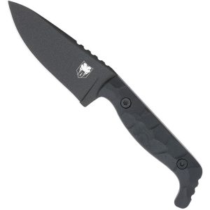 CobraTec Kingpin Knife Fixed Blade Black