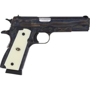 Chiappa 1911 Field Handgun .45 ACP 8rd Magazine 5" Barrel Case Colored with Ivory Grips