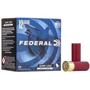 Federal Game-Shok Heavy Field Load 12 ga 2 3/4" 3 1/4 dr 1 1/8 oz #6 1255 fps - 25/ct