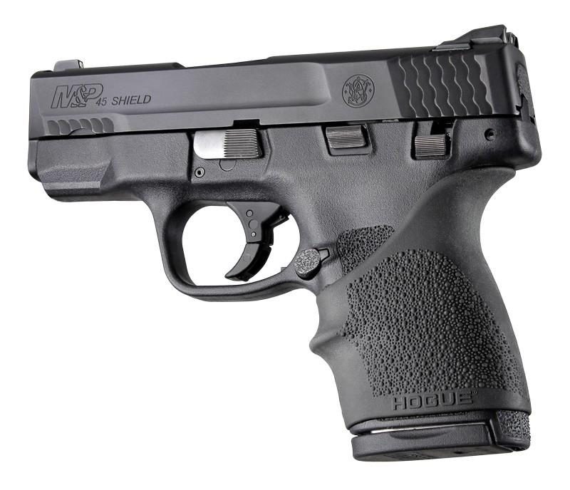 Hogue HandALL Beavertail Grip Sleeve S&W M&P Shield 45 Kahr P9/P40/CW9/CW40- Black
