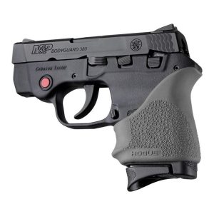 Hogue HandAll Beavertail Handgun Grip Sleeve for S&W Bodyguard 380/Taurus TCP & Spectrum Slate Grey