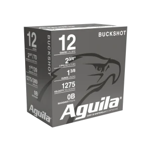 AGUILA 12GA 2 3/4" 0 BUCK 25RD BX 10 BXS PER CS