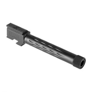 MATCH 9MM THREADED FLAME BBL FOR GLOCK-17 GEN 1-4 BLACK