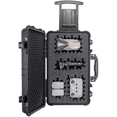p_430114425_5w.jpg 22'' CARRY-ON ROLLER HARD CASE W/RAGAR FOAM INSERTS BLACK