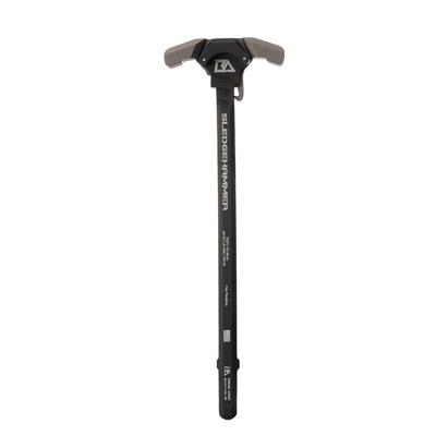 SLEDGEHAMMER AMBIDEXTROUS CHARGING HANDLE FOR AR-308 GRAY