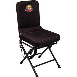 Rhino Blind Foldable Swivel Chair Black