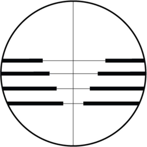 TruGlo 4x32 Crossbow Scope Multi Reticle Black