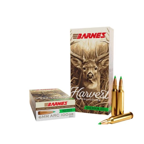 https3A2F2Fmedia.chattanoogashooting.com2Fimages2Fproduct2FBX324752FBX324751_1 Barnes Harvest Sierra Tipped GameKing Ammunition 6mm ARC 100gr PT 2800 fps 20/ct