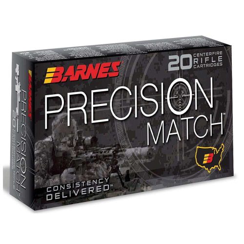 https3A2F2Fmedia.chattanoogashooting.com2Fimages2Fproduct2FBX324762FBX32472 Barnes Precision Match OTM Rifle Ammunition 6mm ARC 105gr OTM 2675 fps 20/ct