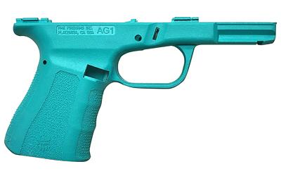 https3A2F2Fmedia.chattanoogashooting.com2Fimages2Fproduct2FJJFMKGAG1BJ2FJJFMKGAG1BJ.jpg FMK Firearms AG1 Glock 19 Gen3 Frame Only - Blue Jay (Robin's Egg Blue)