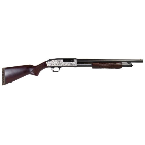 https3A2F2Fmedia.chattanoogashooting.com2Fimages2Fproduct2FMV50429FLGR2FMV50429FLGR6 Mossberg 500 Retrograde Shotgun 12 ga 3" Chamber 5rd 18.5" Barrel Filigree Polished
