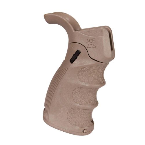 https3A2F2Fmedia.chattanoogashooting.com2Fimages2Fproduct2FNAfxagf43st2FNAfxagf43st Fab Defense AGF-43S Tactical Folding Grip for-M16-M4-AR15 FDE