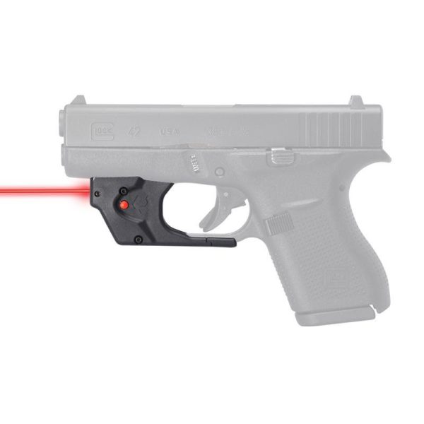 https3A2F2Fmedia.chattanoogashooting.com2Fimages2Fproduct2FVL91200142FVL9120014.jpg Viridian E Series Red Laser Sight for Glock 42/43/43x/48 Black
