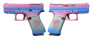 GLOCK 43X MOS MIAMI 9MM PISTOL 3.39" FXD 5.5lb 2-10RD MAGS