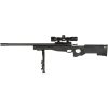 1215080_2 Keystone Crickett Precision Rifle Package 22 lr 16.1 in. Black w/Carbon Brrl, Scope, Bi-Pod