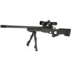 1215080_3 Keystone Crickett Precision Rifle Package 22 lr 16.1 in. Black w/Carbon Brrl, Scope, Bi-Pod