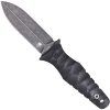 1410052_1.jpg CobraTec Claymore Single Blade Dagger Fixed Blade Black Stonewash