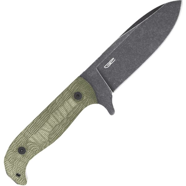 1410079_2.jpg CobraTec PSK Knife Black Dark Stonewash Fixed Blade OD Green Dark Stonewash