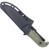 CobraTec PSK Knife Black Dark Stonewash Fixed Blade OD Green Satin Stonewash