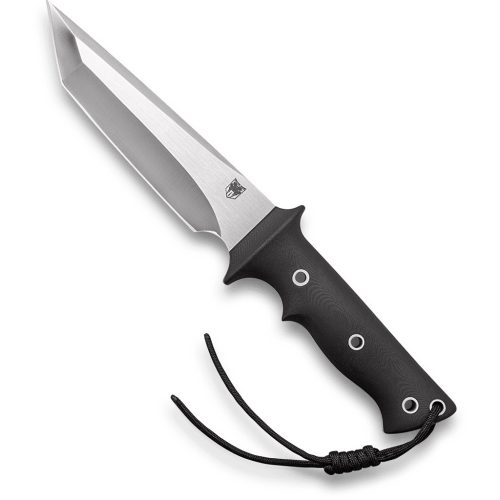 1410081_1.jpg CobraTec Renegade 440C Tanto Blade Knife Fixed Blade Black