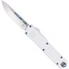 Cobtratec Abalone Edge OTF Knife Switchblade White/Abalone