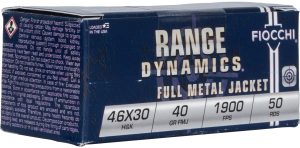 FIO 4.6X30 40GR FMJ 50RD