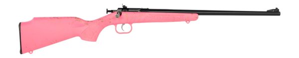 611613023418-1 KEYSTONE SPORTING ARMS CRICKETT 22LR BLUE PNK/GLD WEB